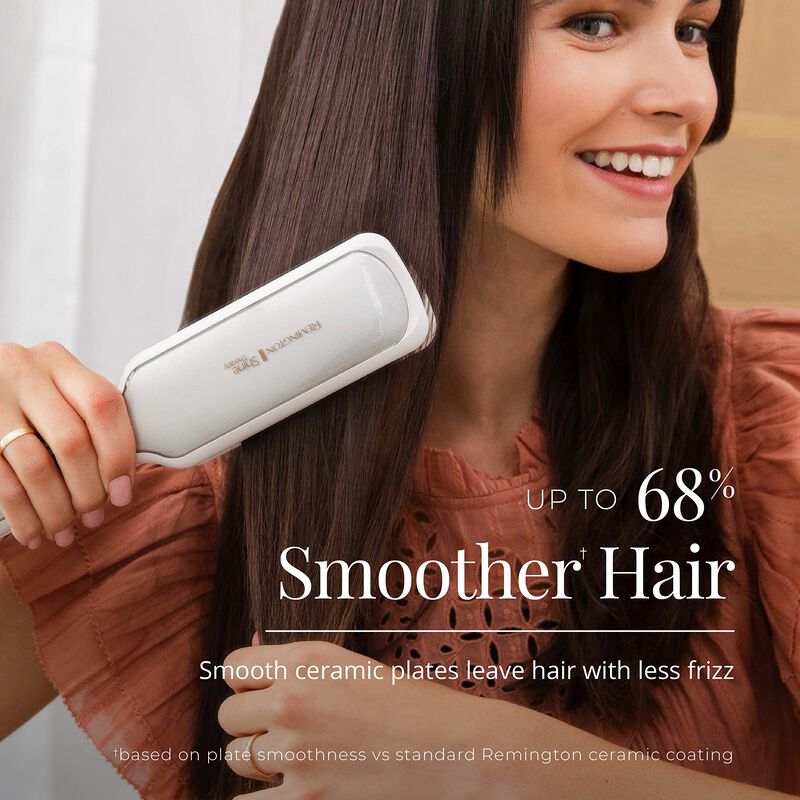 Plancha Alisadora Remington Shine Therapy De 5 ... image number null
