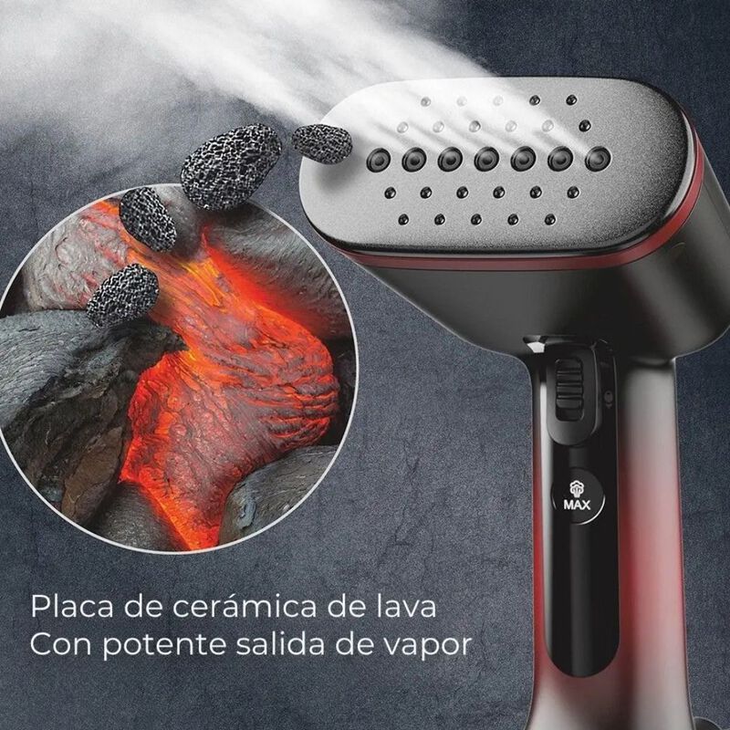 Plancha De Vapor Chi Lava Cer&aacute;mica Para Ropa Er... image number null