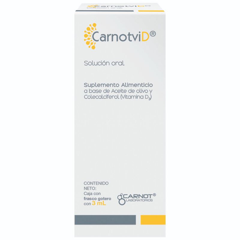Carnotvid Vitamina D3 Suplemento Alimenticio So... image number null