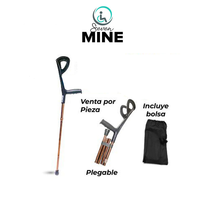 Muleta Canadiense Ergon&oacute;mica (1 Pieza) Plegable... image number null