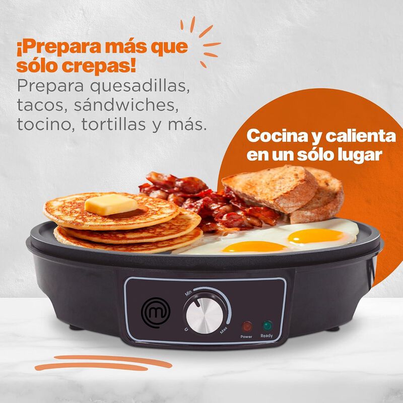 Crepera El&eacute;ctrica Masterchef Mk-cm-v2 image number null