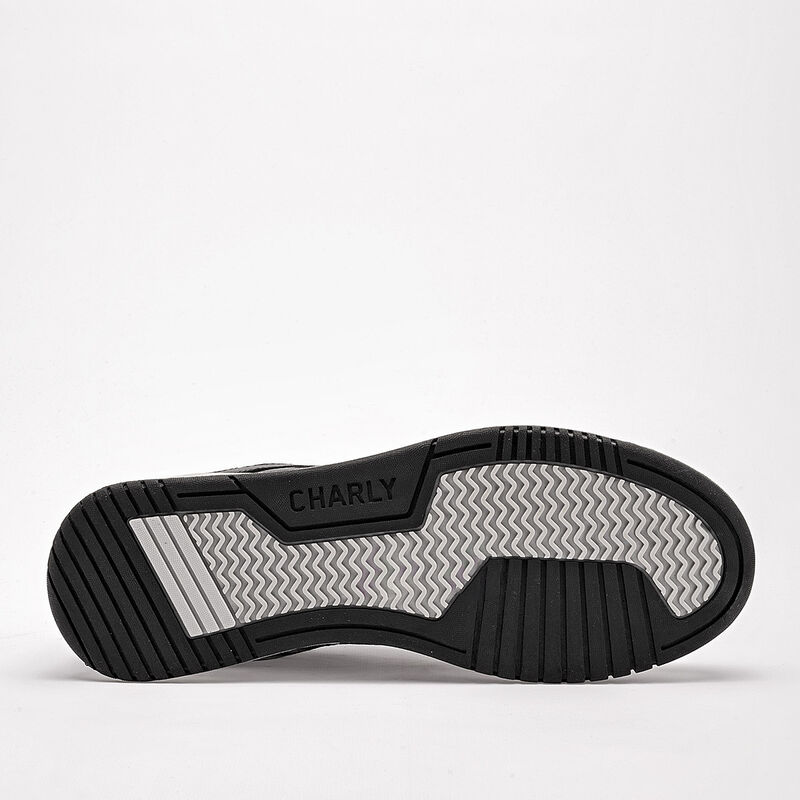Charly Tenis Urbanos Para Ni&ntilde;o Negro Cod 135804... image number null