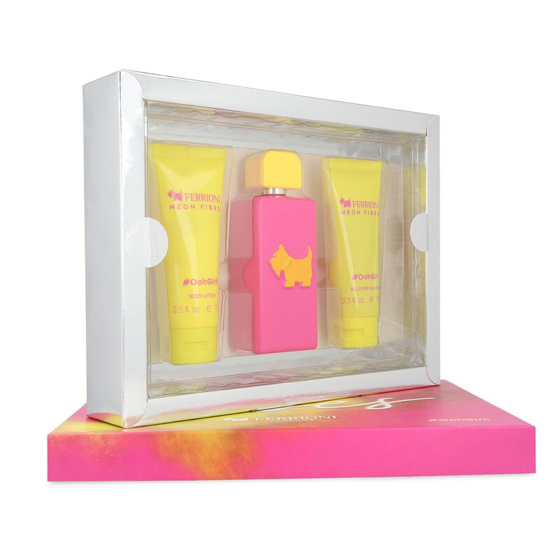 Set Ferrioni Ooh Girl! Neon Vibes 3Pzs 100Ml Ed... image number null
