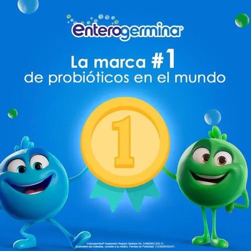 ENTEROGERMINA SUSPENSI&Oacute;N 4 BILLONES AMPOLLETA C... image number null