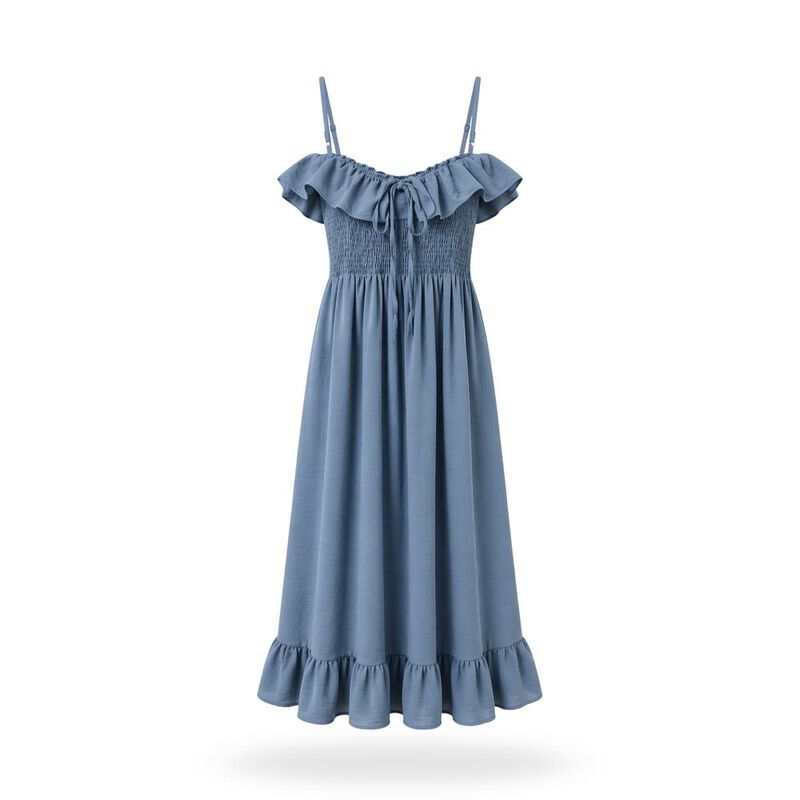 Vestido Tirantes Olanes image number null