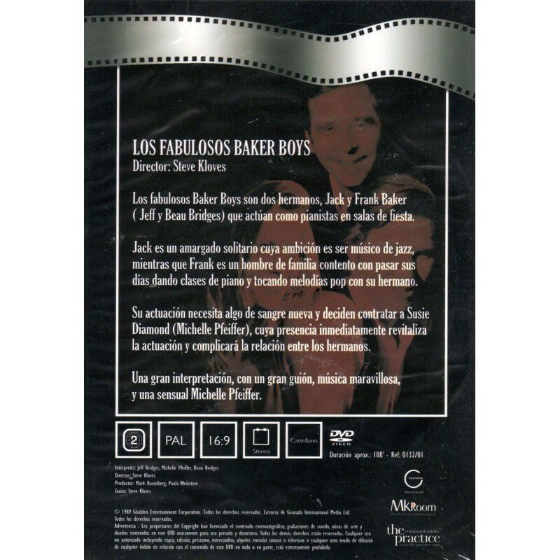 Los Fabulosos Baker Boys [dvd] (1989) The Fabul... image number null