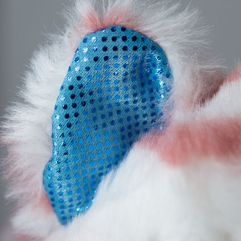 Gatito De Peluche Adorable Estirado Blanco Con ... image number null