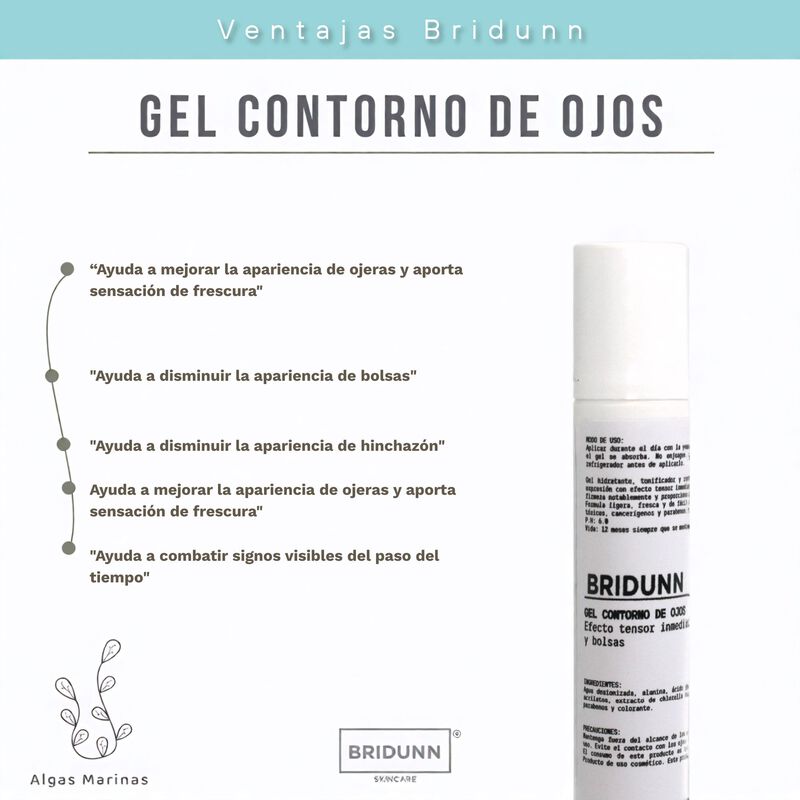Bridunn Gel Contorno De Ojos Ojeras y Bolsas 16... image number null