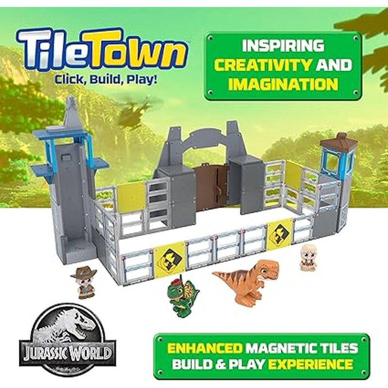 Tile Town Jurassic World Gate Escape image number null
