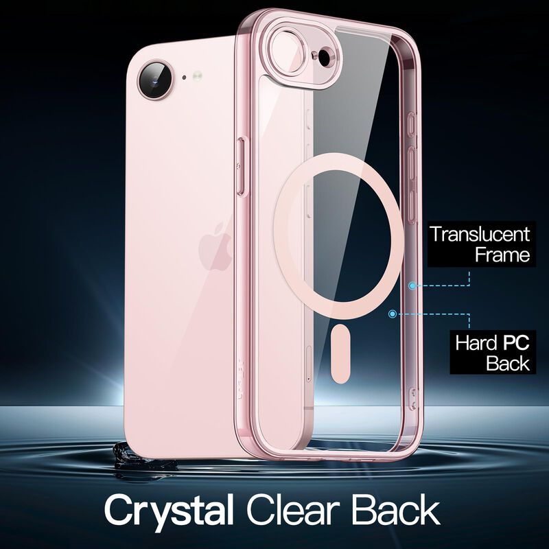 Funda Magn&eacute;tica Jetech Para iPhone 17e/16e Rosa... image number null