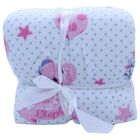 Edredon 2x1 Doble Vista Para Cunero Calientito Y Extrasuave