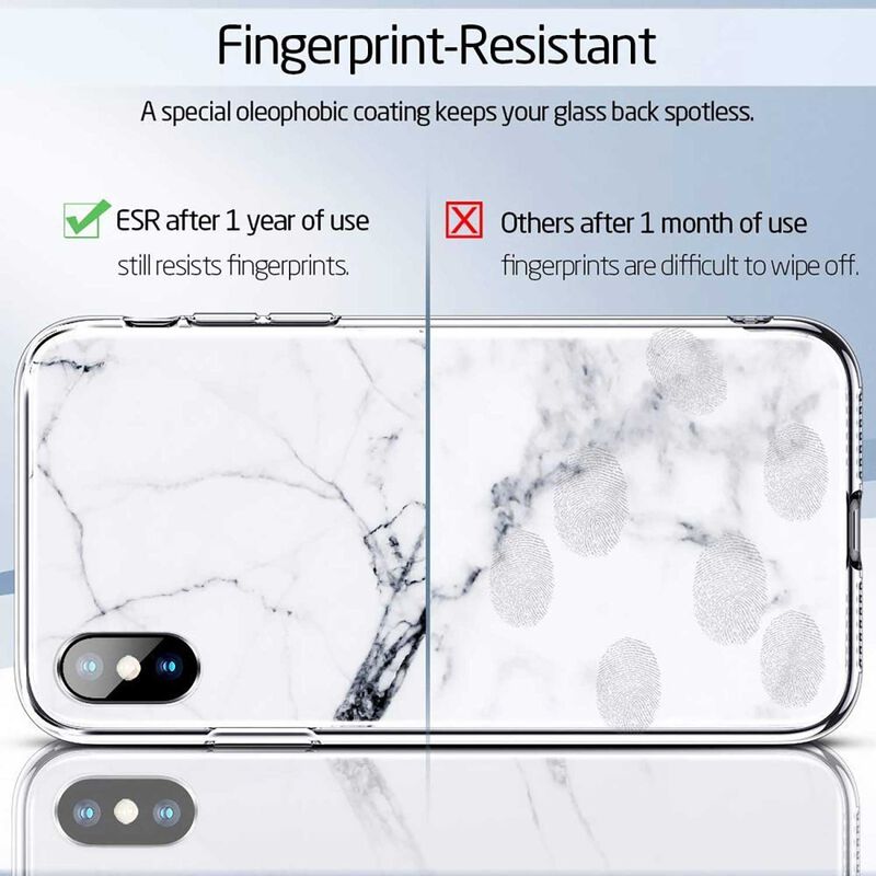 Funda &nbsp;esr Mimic Para Iphone X Y Xs Cristal Mar... image number null