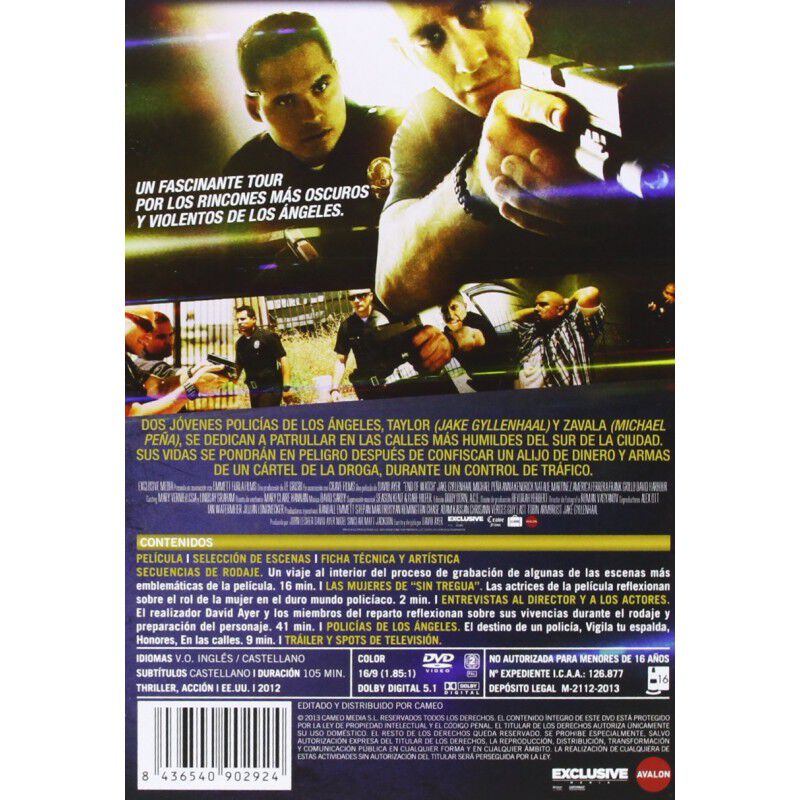 Sin Tregua [DVD] (2012) End of Watch image number null