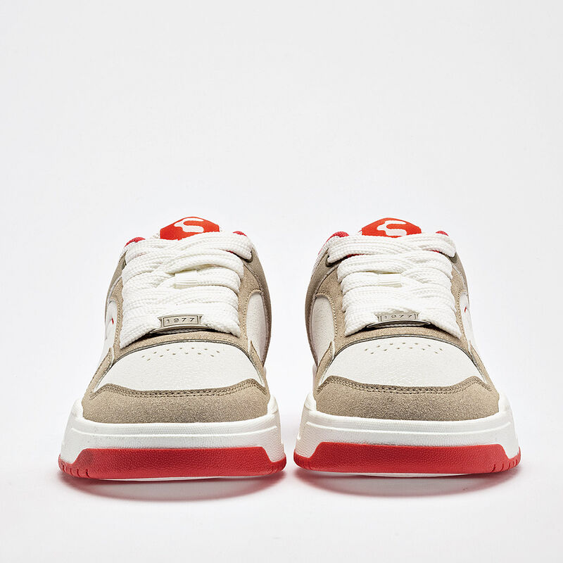 Charly tenis para mujer blanco beige cod 139583... image number null