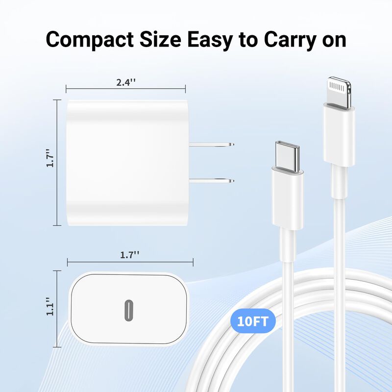 Cargador Essri Usb C De 20 W De Carga R&aacute;pida Pa... image number null