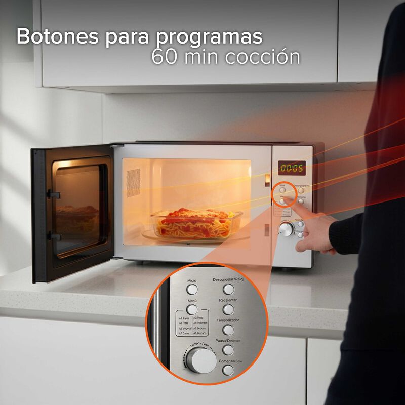 Horno Microondas 0.9 Pies White Westinghouse Di... image number null