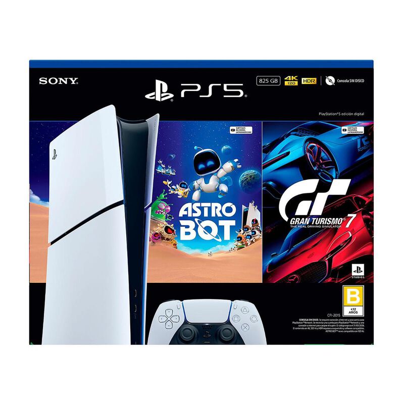 PlayStation 5 Edición Digital Bundle Astro Bot ... image number null