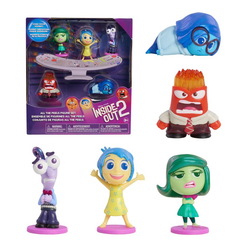 Set De Figuras Just Play Inside Out 2 Feels Par... image number null