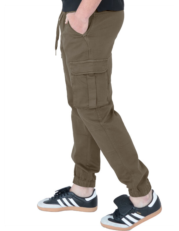 Pantalón Hombre Cintura Y Tobillo Ajustable Pre... image number null