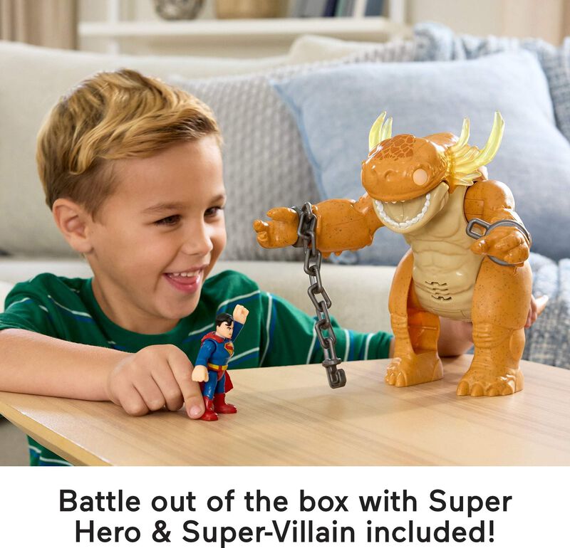 Juguete Fisher-price Imaginext Superman Con Luc... image number null