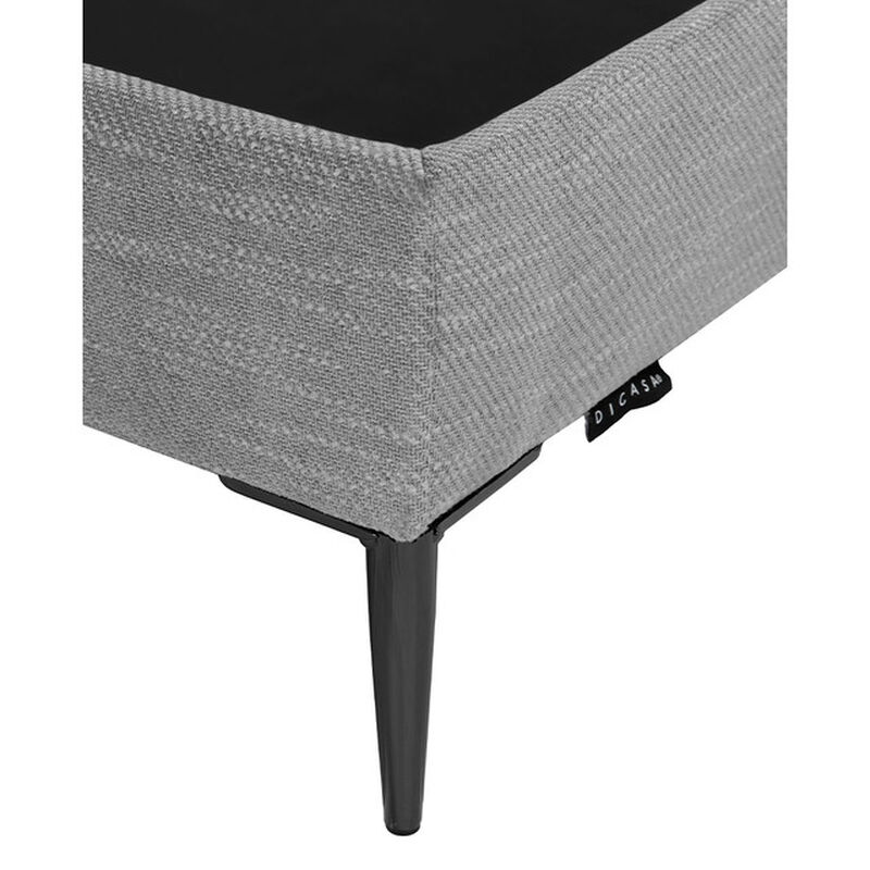 Base Cama Slim Dicasa Matrimonial Gris image number null