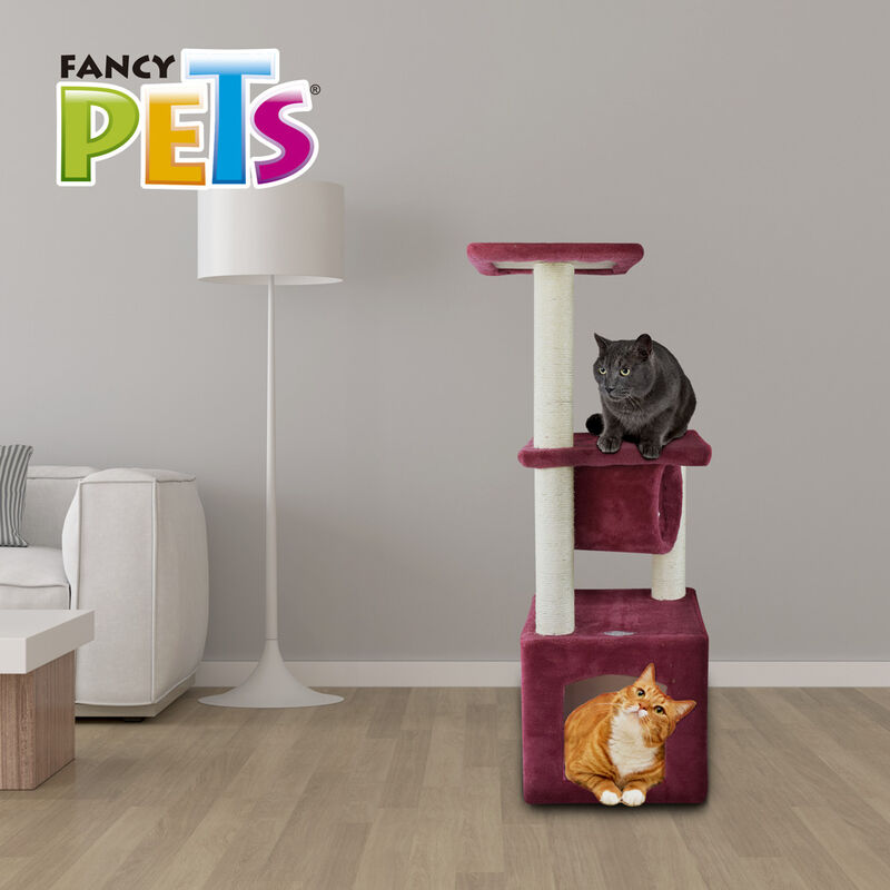 Fancy Pets Mueble/rascador  Para Gato Con Tunel... image number null