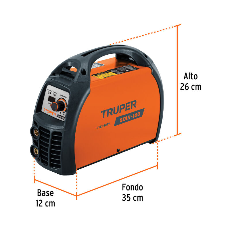 Soldadora Inversora 160 A 220 V Truper image number null