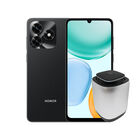 Combo Honor X5C 4+128Gb Negro Medianoche + Bocina Plata