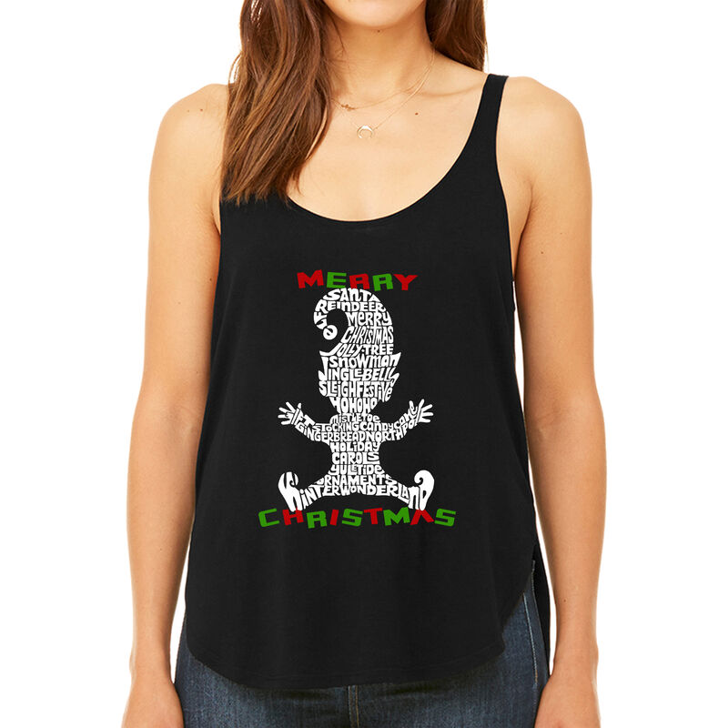 Tank Top Holgado Premium Word Art Para Mujer - ... image number null