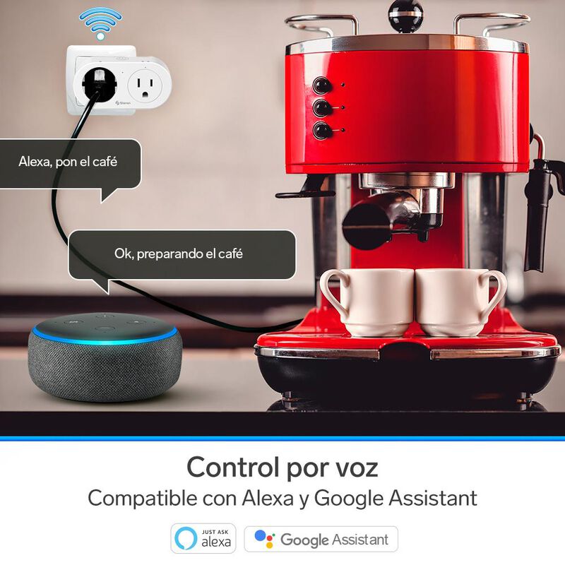 Contacto (tomacorriente) Doble Con Wi-fi | Shom... image number null