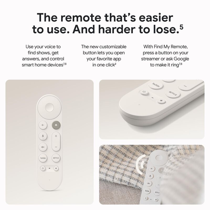 Streamer Google Tv 4k Con Control Remoto De B&uacute;s... image number null