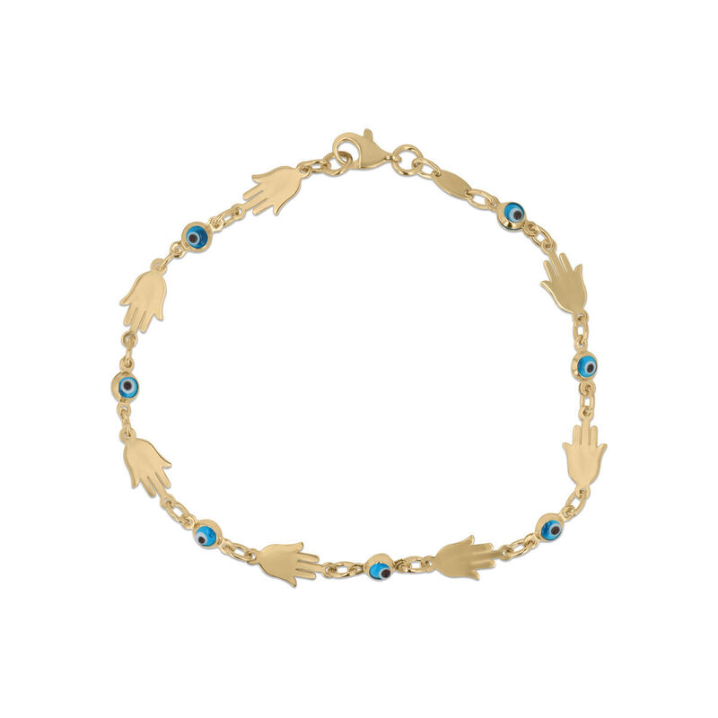 Pulsera Ojo Turco Oro Amarillo 14k | Bizzarro image number null