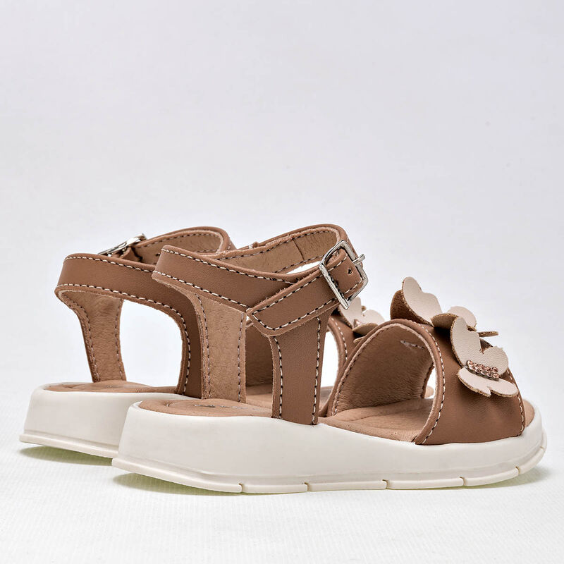 Yuyin Sandalia para beb&eacute; ni&ntilde;a camel beige image number null