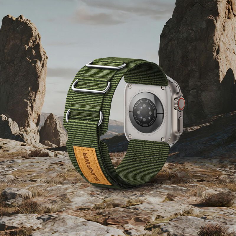Correa Sunfwr de Nylon Compatible con Apple Wat... image number null