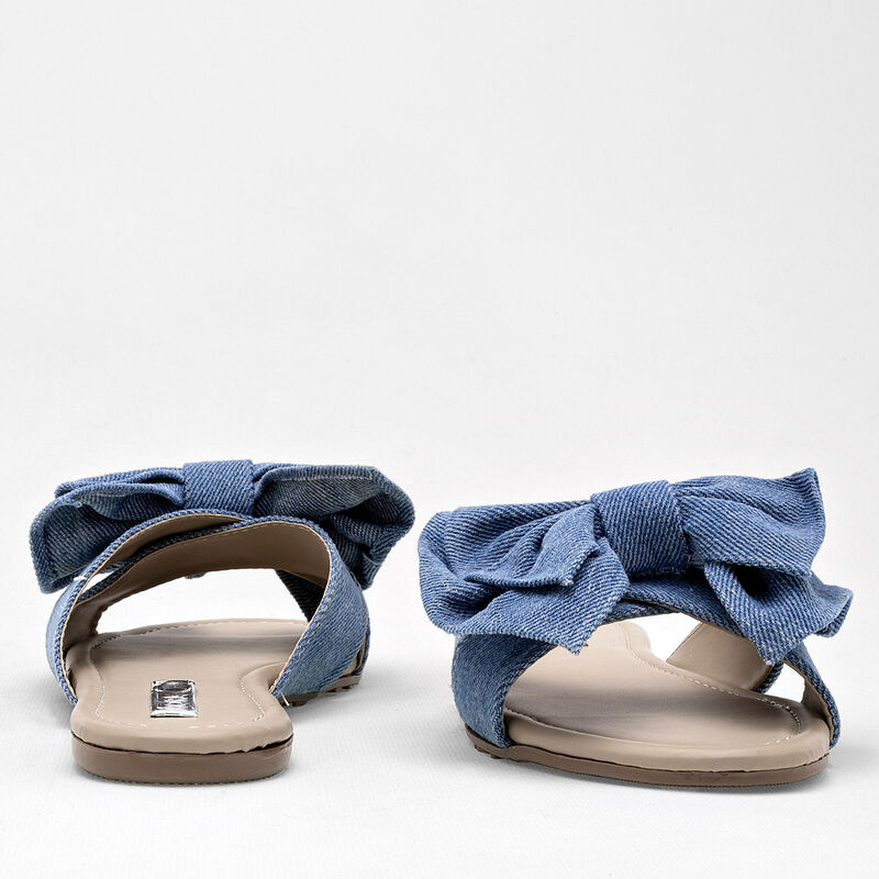 Moramora Sandalia para mujer azul image number null