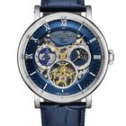 Reloj Stuhrling para hombre 1015.02 autom&aacute;tico skeleton 47 mm