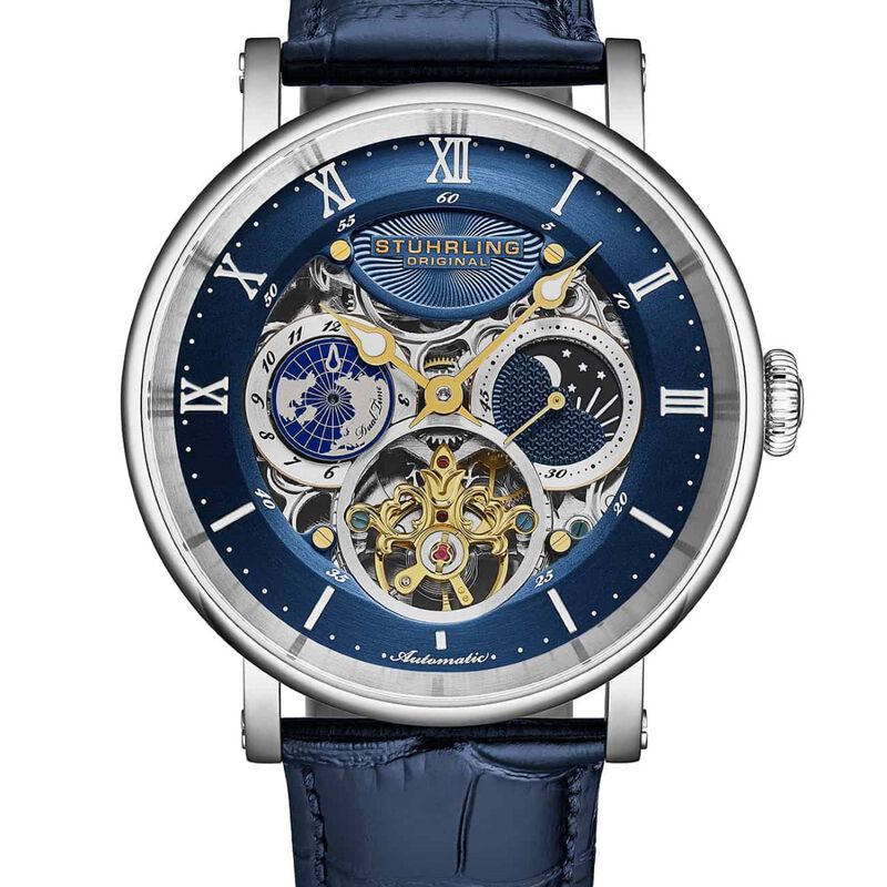 Reloj Stuhrling para hombre 1015.02 autom&aacute;tico ... image number null