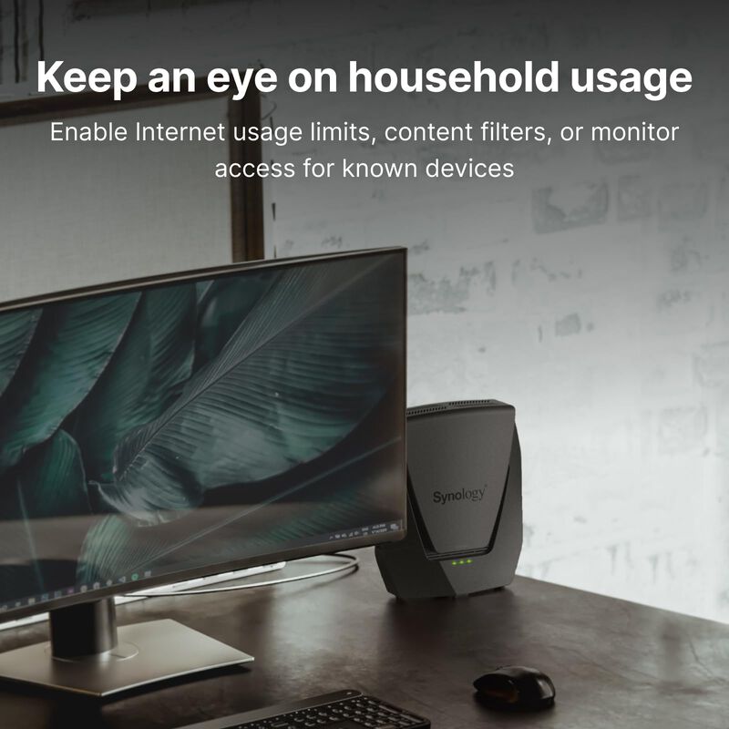 Router Wi-fi 6 Synology Wrx560 De Doble Banda E... image number null