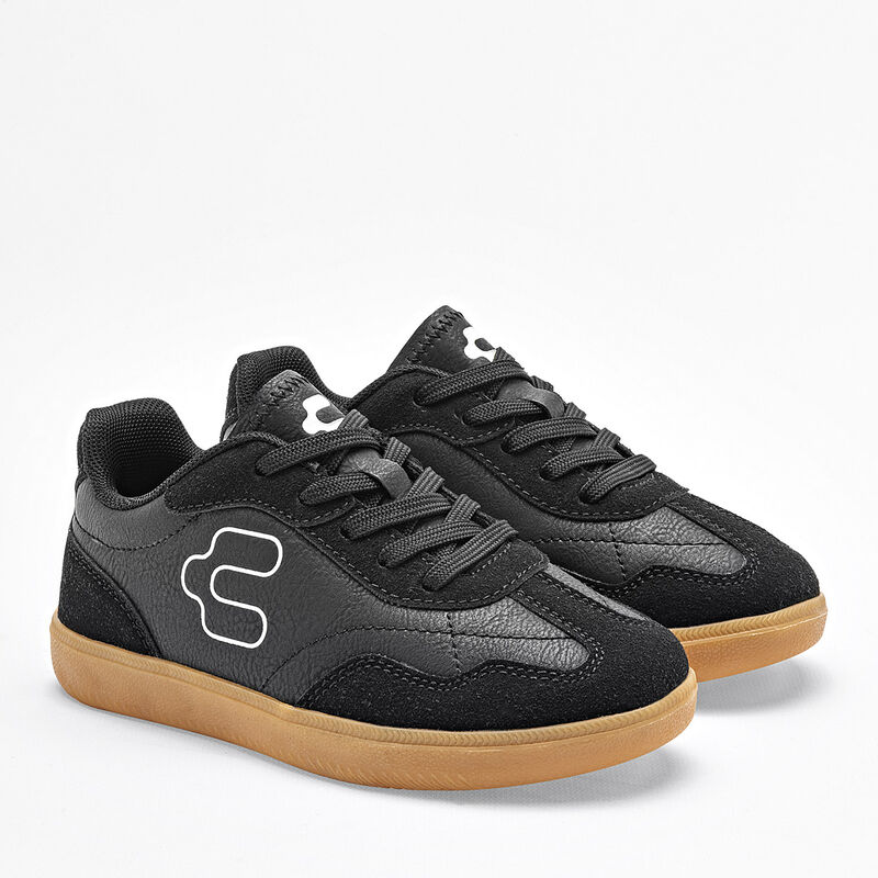 Charly Tenis urbano para ni&ntilde;o negro, futbol image number null