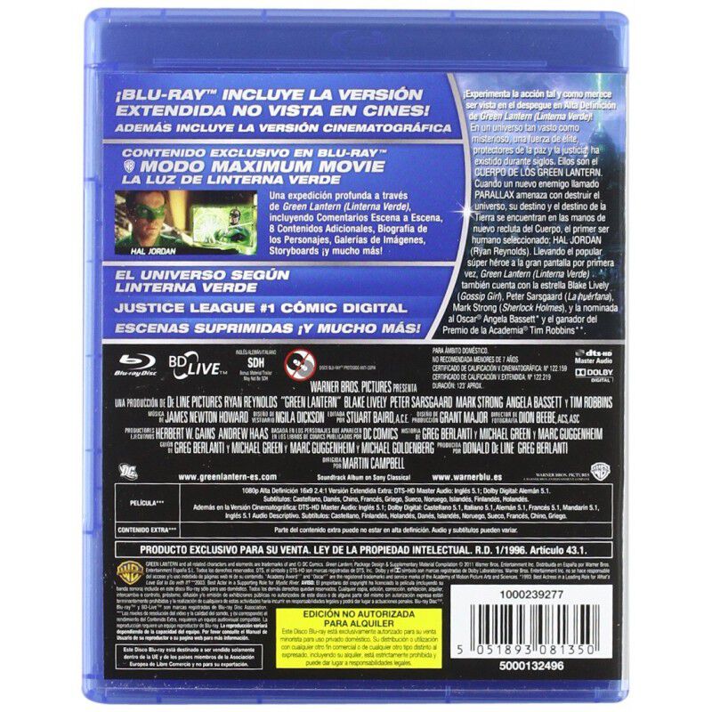 Linterna Verde (blu-ray) image number null