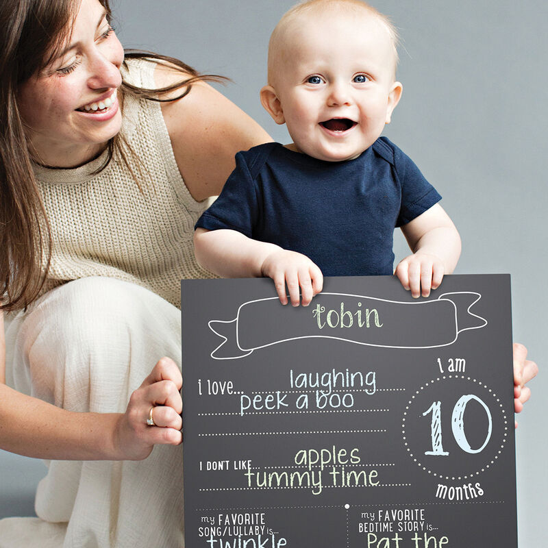 Pizarrón Para Fotos Todo Sobre El Bebé image number null