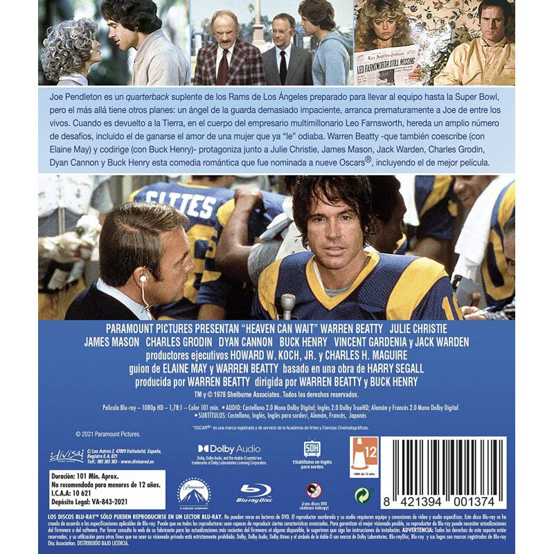 El cielo puede esperar - BD [Blu-ray] image number null