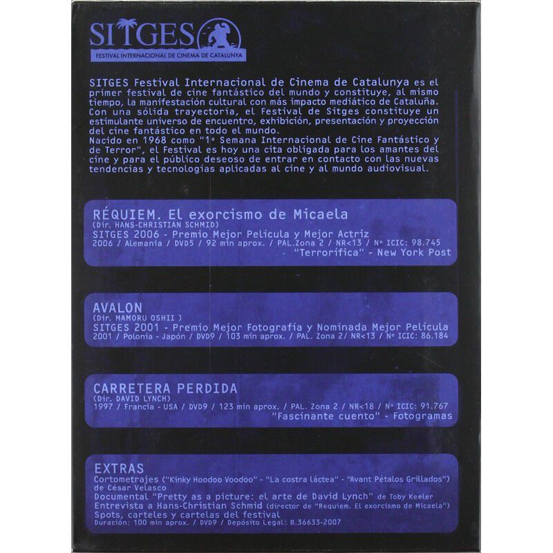 Pack: Festival de Sitges. 40 Aniversario [DVD] ... image number null