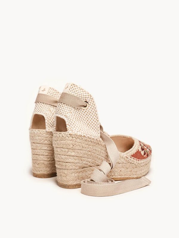 Alpargata de Cu&ntilde;a Media Plataforma Romero Burde... image number null