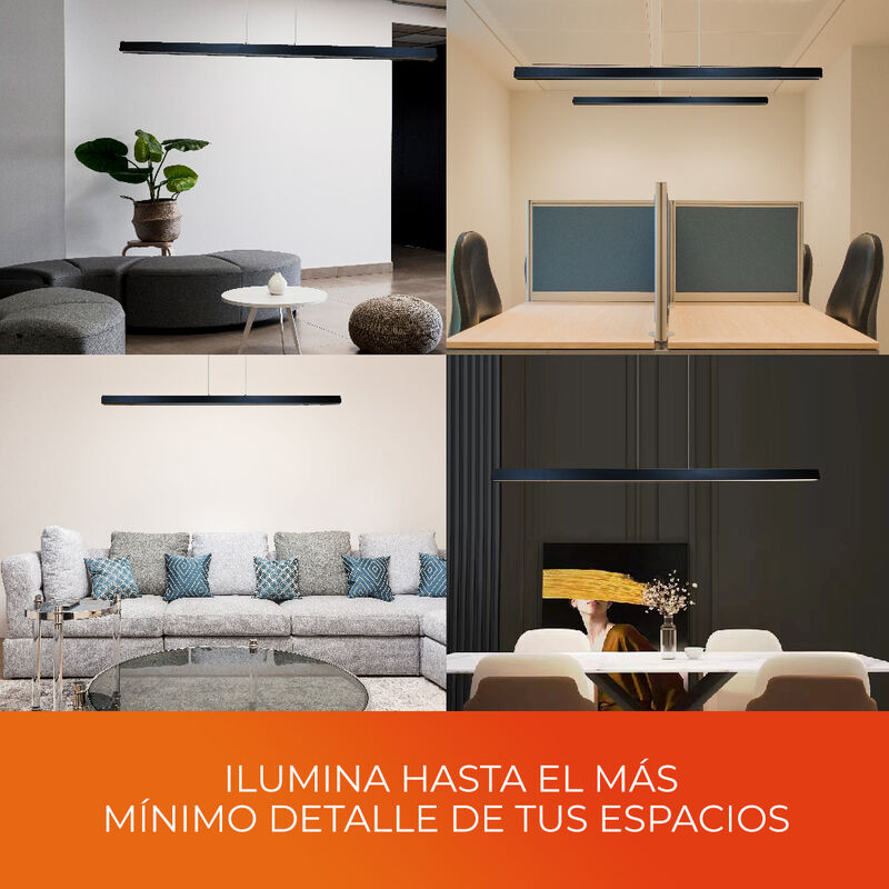 L&aacute;mpara Colgante LED 1.50 m de Altura 33 W, Luz... image number null