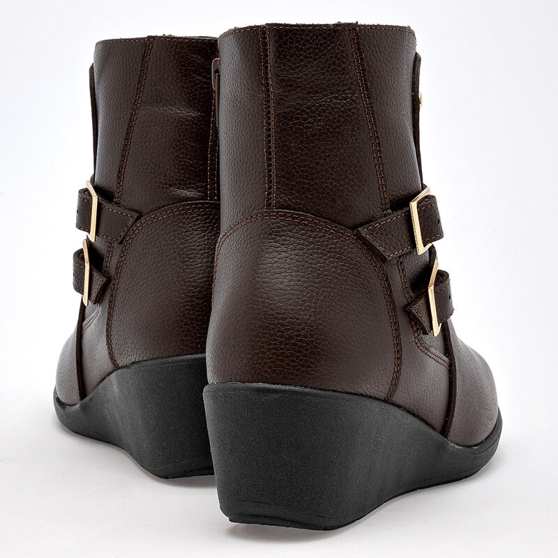 Moramora Bota para mujer caf&eacute; image number null