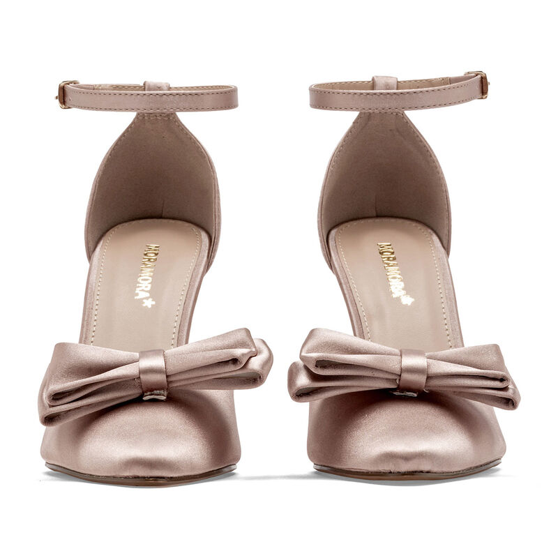 Moramora Zapato Graduacion Rosa Para Mujer 1481... image number null