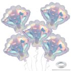 Globo Heyiminy Iridiscente Concha Marina 54 x 52 cm (pack De 5)