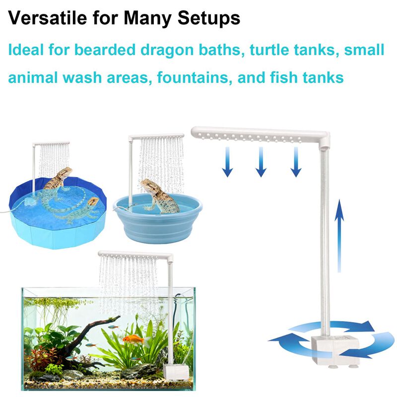 Bomba De Agua Para Reptiles Kaiwankalo Con Fuen... image number null