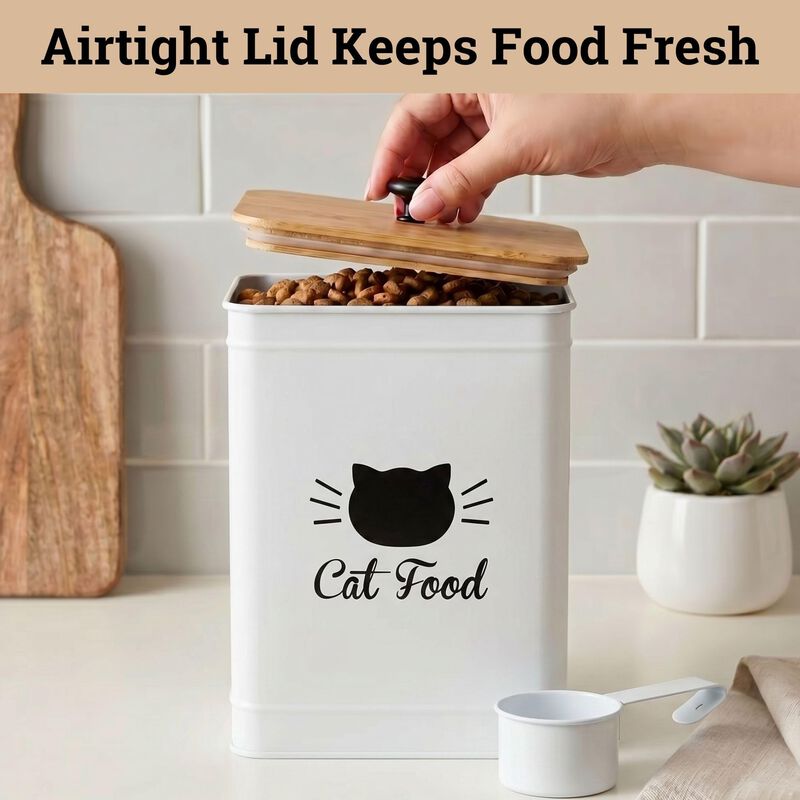 Contenedor De Comida Para Gato Hb Design Co. 2,... image number null
